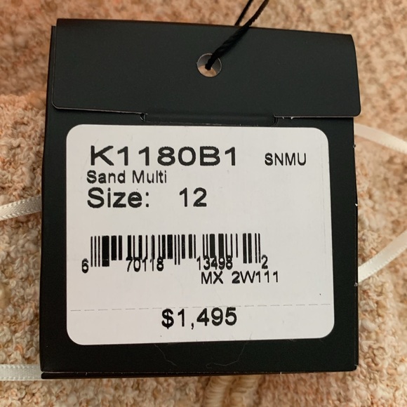 ST.JOHN BOUCLE SLUB STRETCH KNIT DRESS 👗 size 12  Brand new with tags 🏷️ - Picture 5 of 14